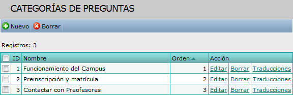 preguntas frecuentes