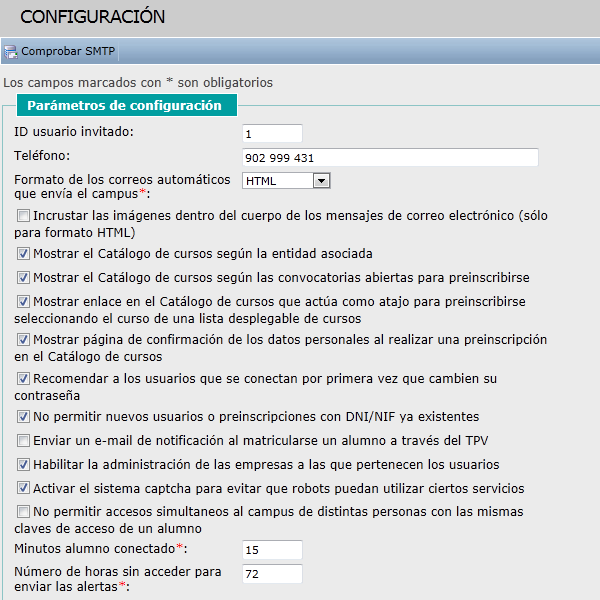 Configuración 1