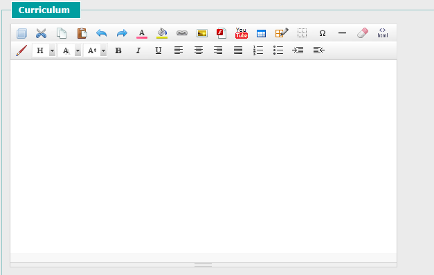 Curriculum
