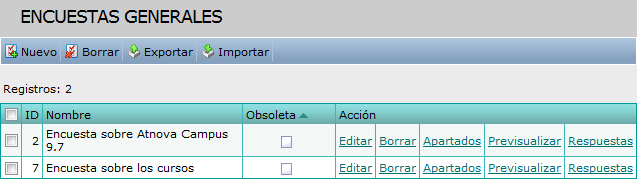 Encuestas generales