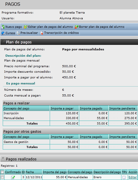 Pago confirmado ejemplo 1