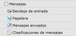 Panel mensajes