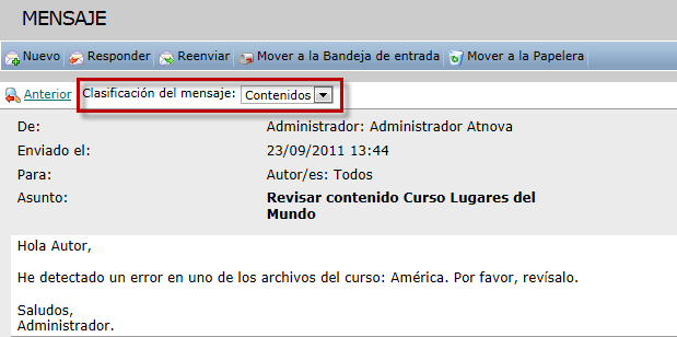 Mensaje