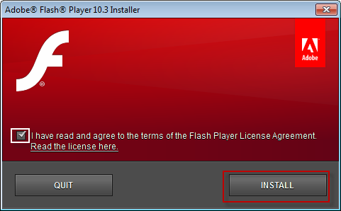 Instalar Flash Player 10